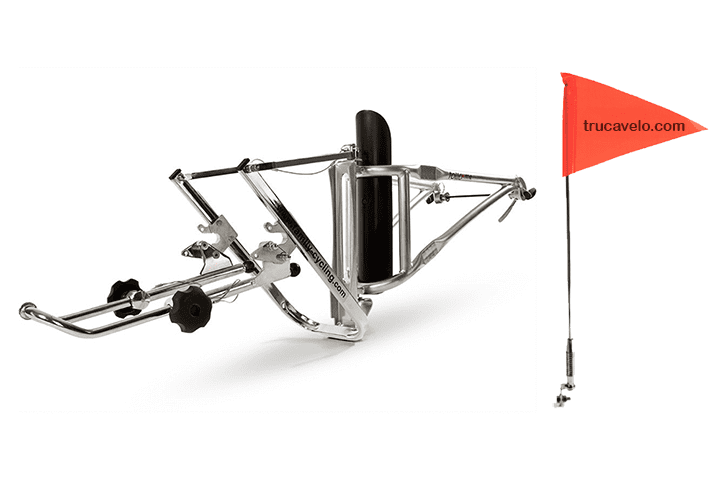Followme Tandem Telescoping Safety Flag, Bundle - Follow Me Bike (720x480), Png Download