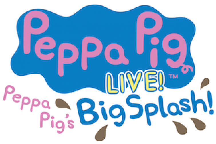 Peppa Live Show Us Adds - Peppa Pig Live Logo (755x503), Png Download