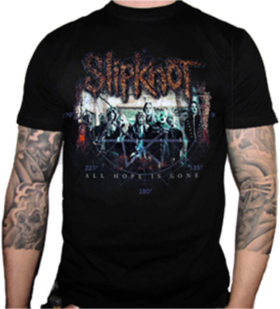 Slipknot - Running Free Iron Maiden T Shirt (1000x1000), Png Download