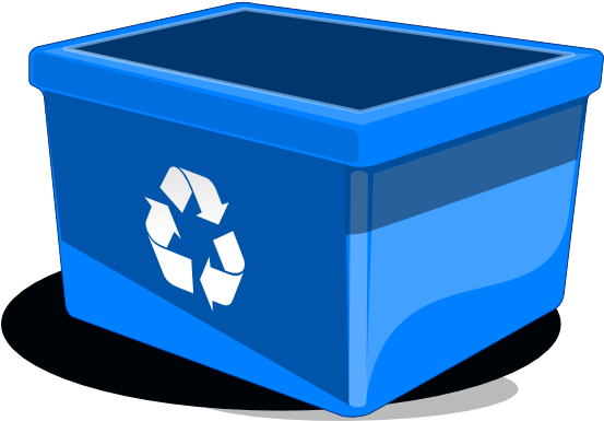 Recycle Bin Svg Clip Arts 552 X 596 Px (552x596), Png Download