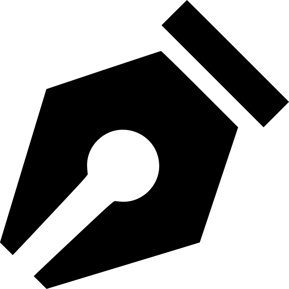 Pen Icon Png - Sign (980x980), Png Download