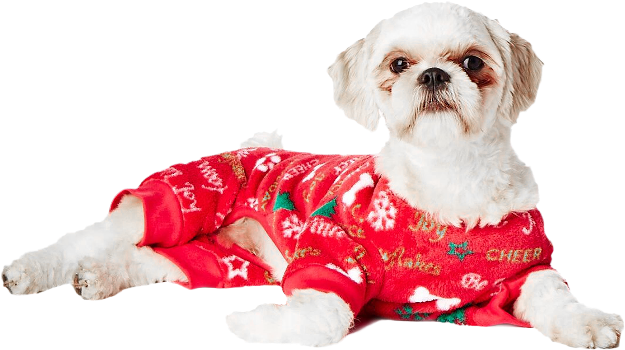 Pajamas - Dog Christmas Pajamas Transparent (2118x1499), Png Download