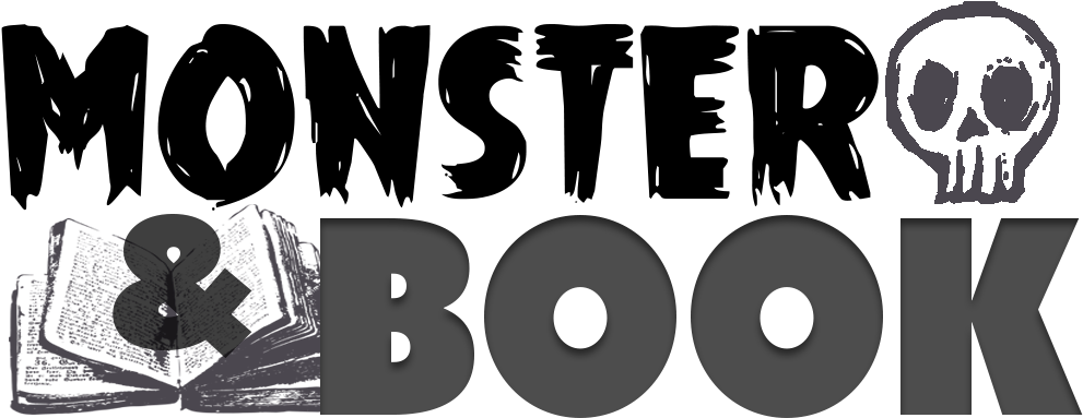 A Monster And Book - Illustration (1050x422), Png Download