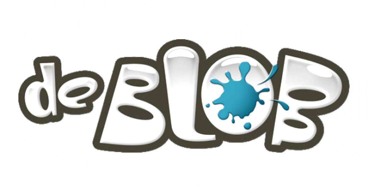 De Blob Logo Png (1201x631), Png Download