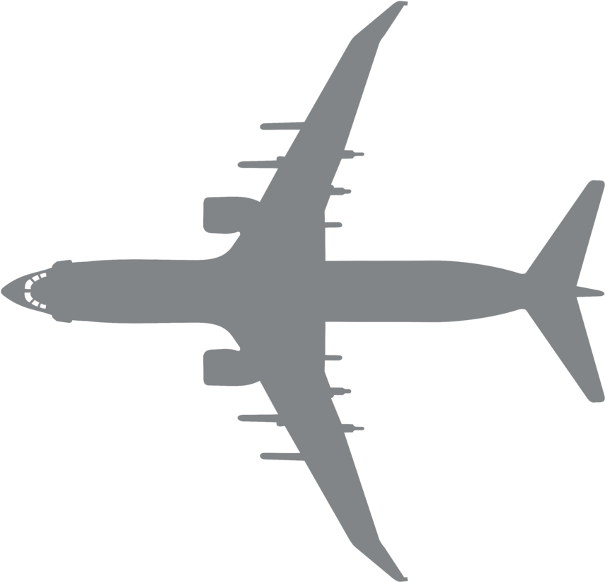 Vinyl Decal - C 17 Globemaster Plan (1024x991), Png Download