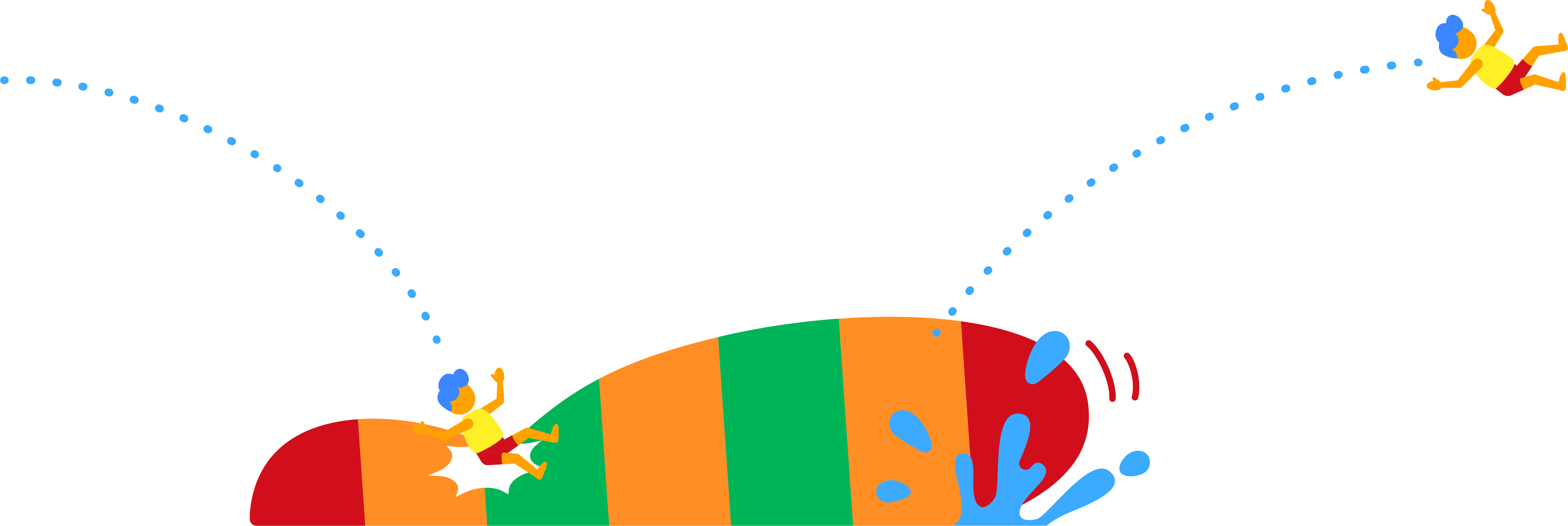 Platform Onto The Blob - Graphic Design (5131x1722), Png Download