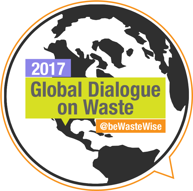 Practicing Waste Management - Red And White World Globe (792x720), Png Download