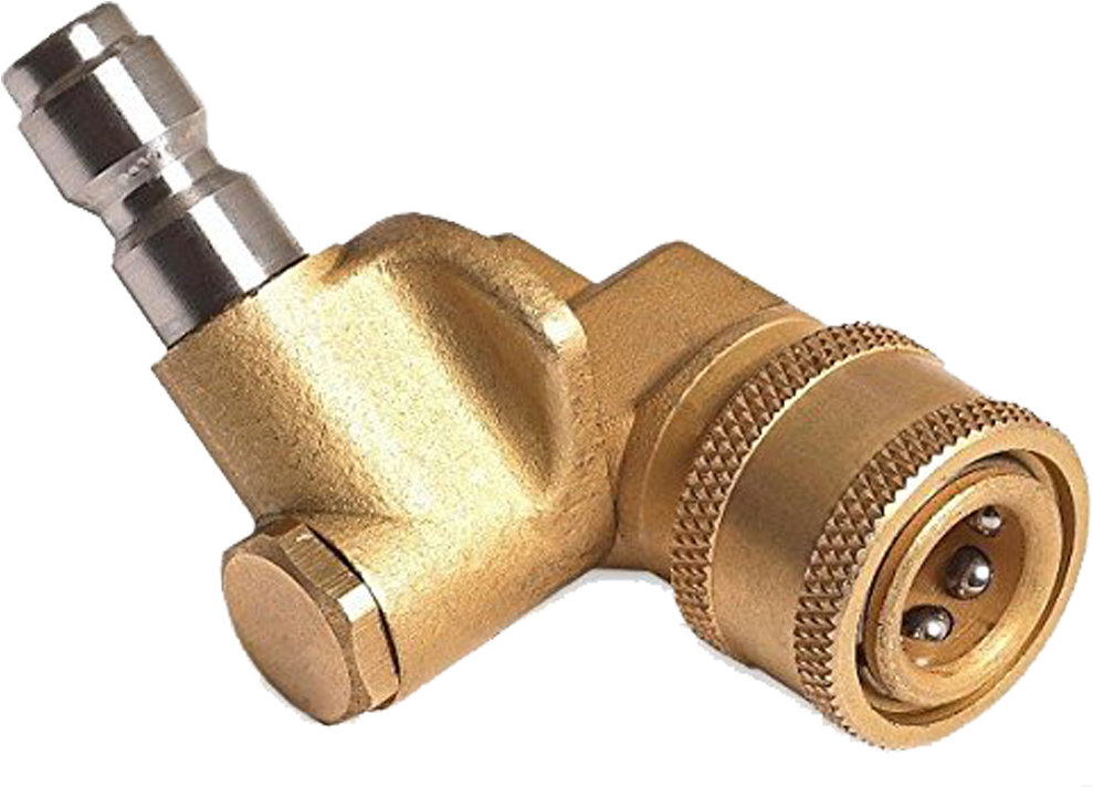 45 Degree Pivot Coupler - Coupler For Pressure Washers (1500x1500), Png Download