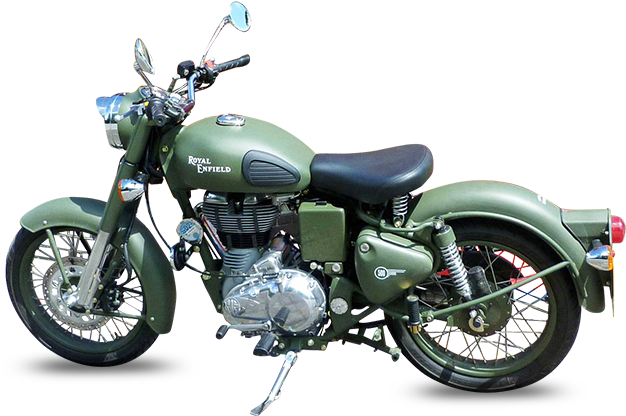 Royal Enfield And Genuine - Royal Enfield Classic Bullet Bike (1170x540), Png Download