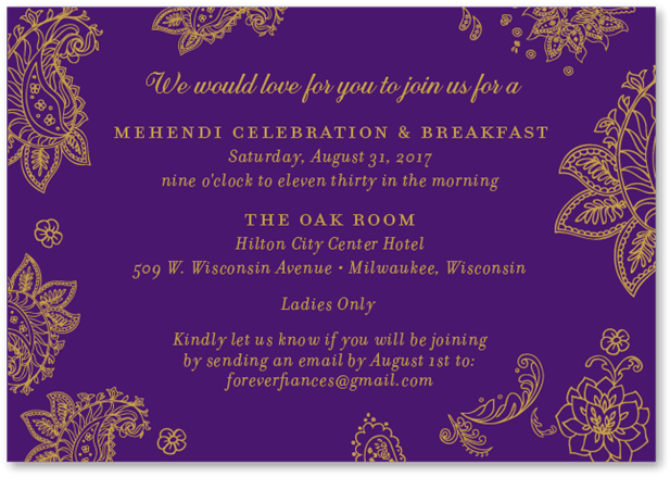 - - 25th Anniversary Invitation Indian Cards (670x670), Png Download