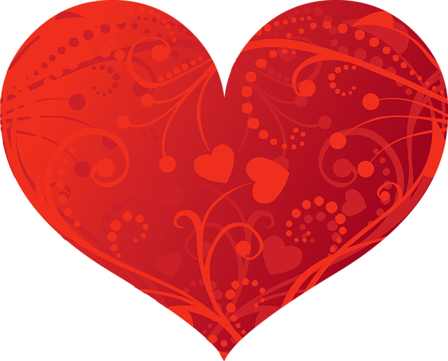 ❣hearts❣ ‿✿⁀♡♥♡❤ - Heart (650x525), Png Download