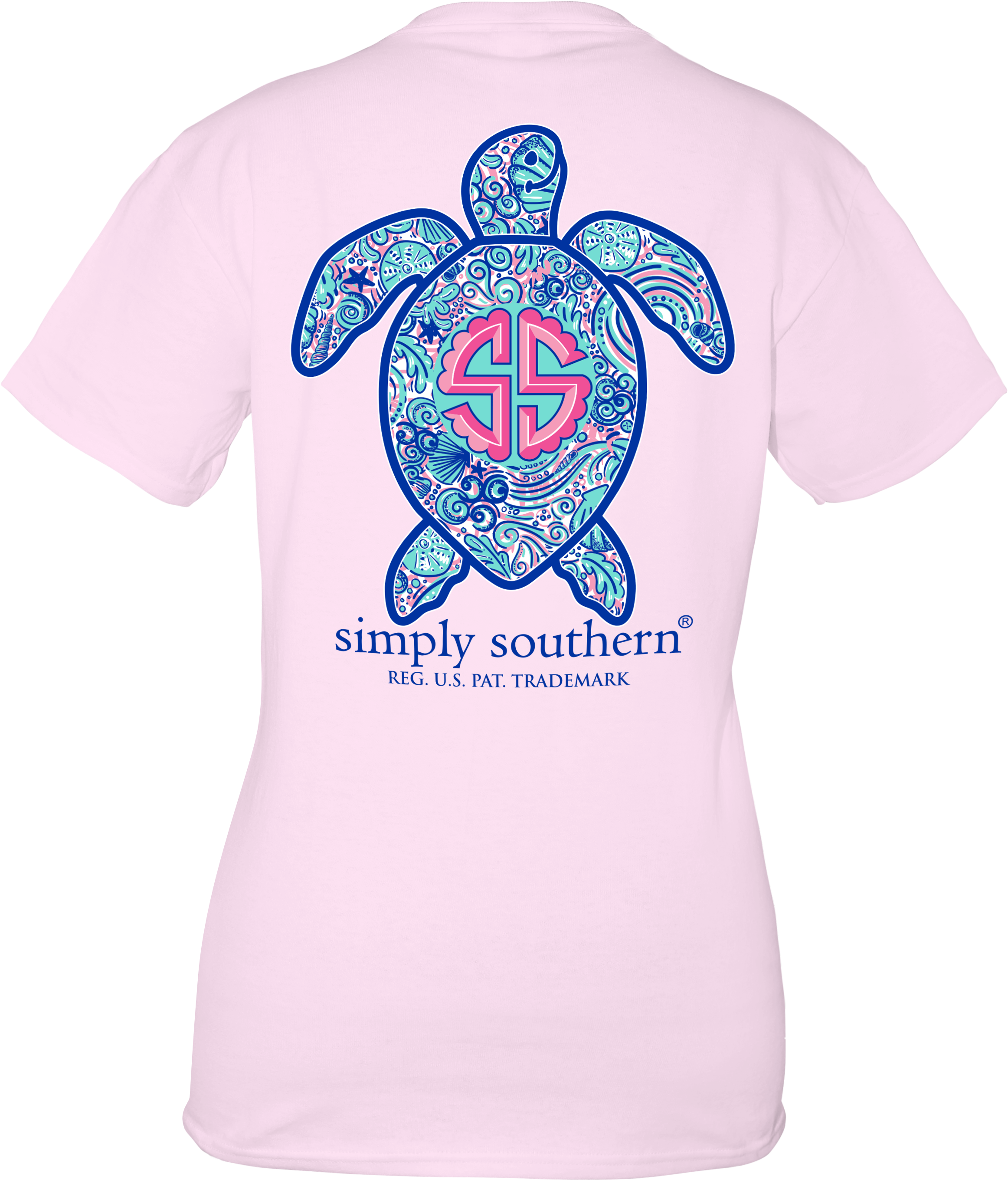 Youth 'logo Shell' Turtle Short Sleeve Tee By Simply - T-shirt (2423x2820), Png Download