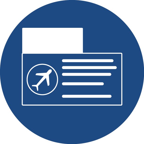 Free Ticket Printing - Circle (611x611), Png Download