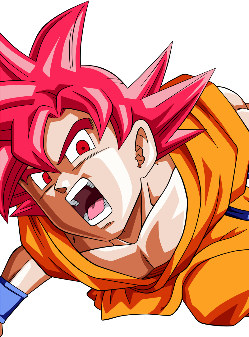 Goku Ssj God Anime / Dragon Ball Super Mobile Wallpaper - Goku Super Saiyan Png (800x1280), Png Download