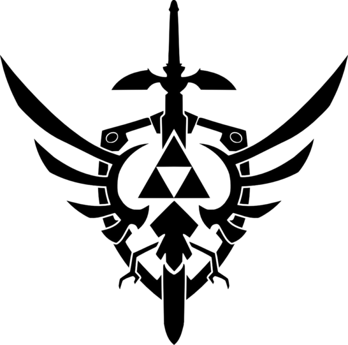 The Ultimate Collections Of Awesome Triforce Tattoo - Legend Of Zelda Skyward Sword Symbol (700x694), Png Download