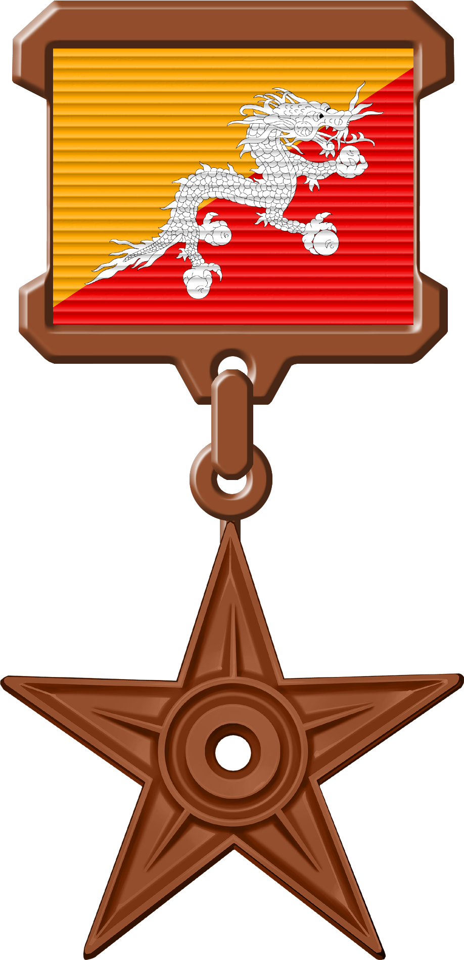 Bhutan Hires - Bhutan Flag (918x1900), Png Download