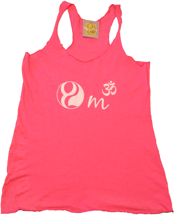 Om Tank Front Pink - Buddha Goa (640x800), Png Download