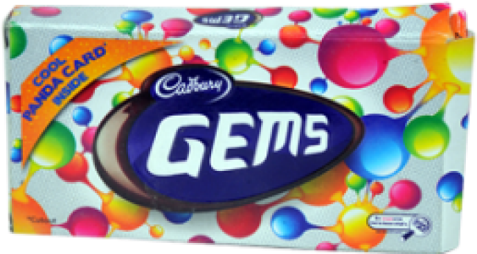 Cadbury Gems - Cadbury Gems 10.68 Gm (800x800), Png Download