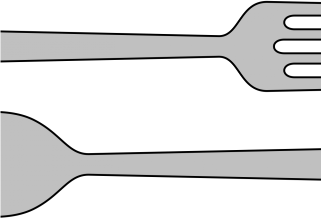 Spoon And Fork Clipart - Spoon (640x480), Png Download
