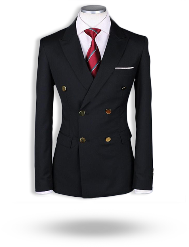 Com Double Breasted Blazer Pluspng - Formal Wear (1000x960), Png Download