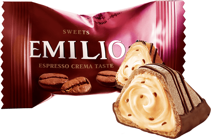 Emilio Espresso Crema Taste - Chocolate (800x800), Png Download