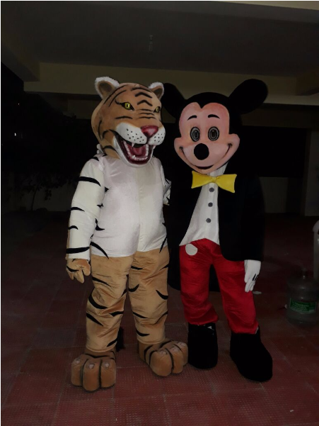 Top Birthday Party Events Hyderabad - Mascot (800x600), Png Download