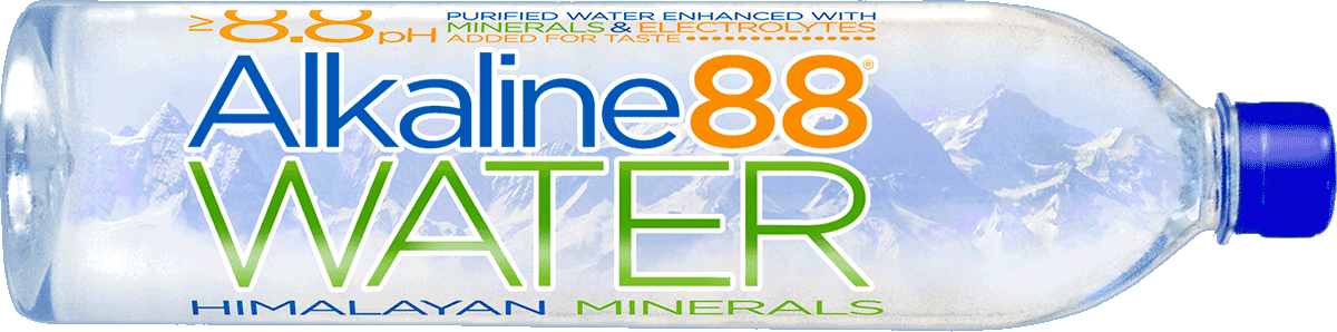 Is Known For Its Alkaline88 Water Which Provides Consumers - Poster (1200x298), Png Download