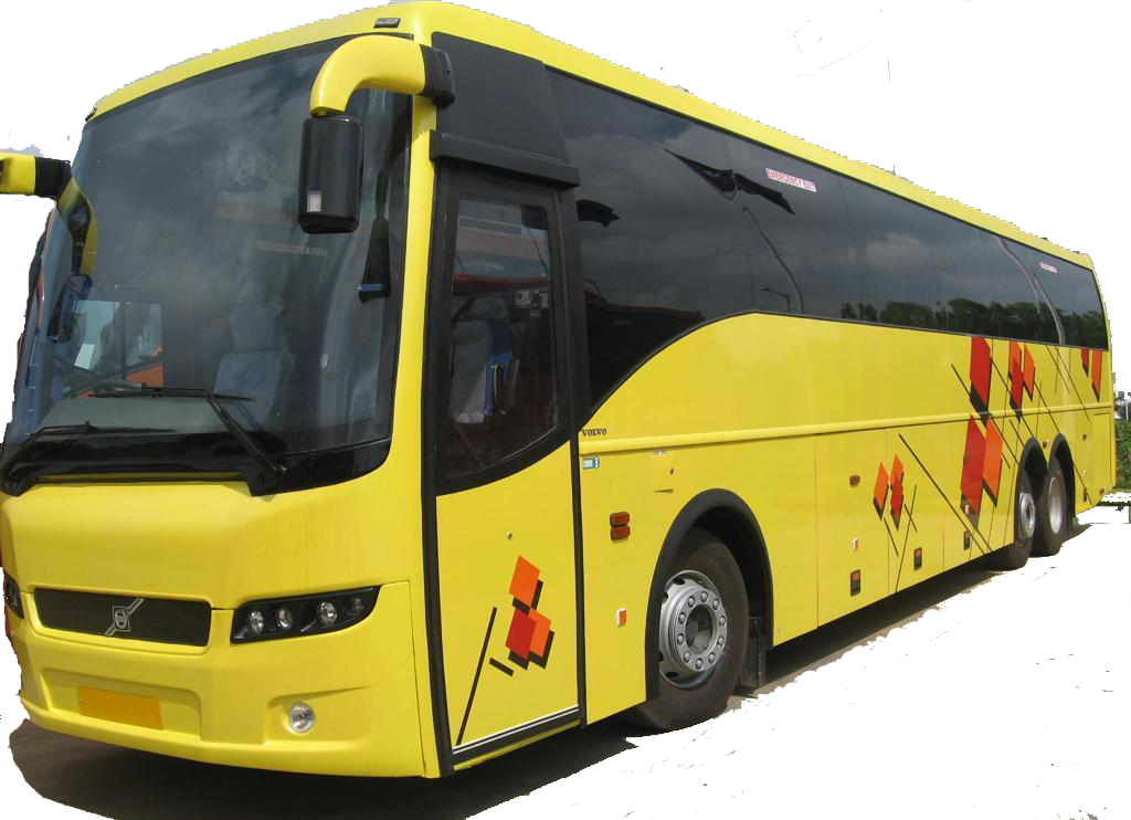 Luxury Buses - Bus India (1024x742), Png Download