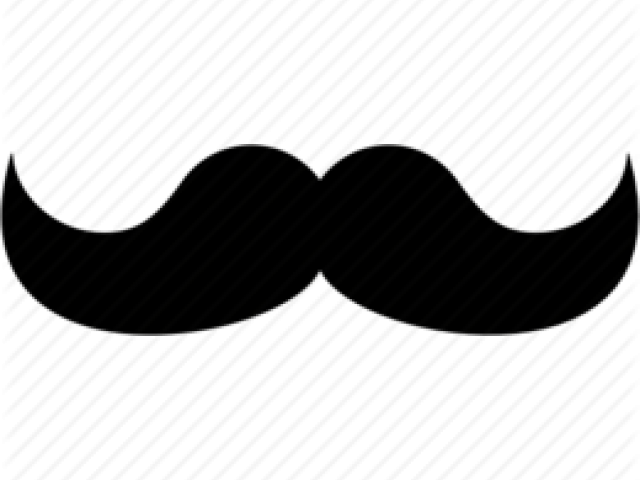 Moustache Clipart Mustache (640x480), Png Download
