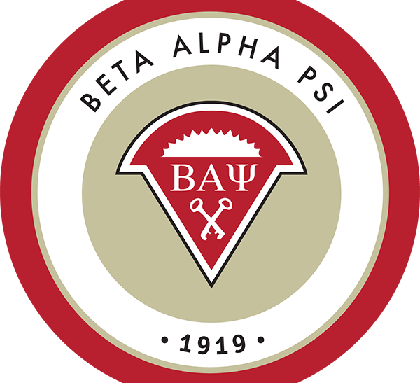Bap Logo - Beta Alpha Psi Uo (600x547), Png Download
