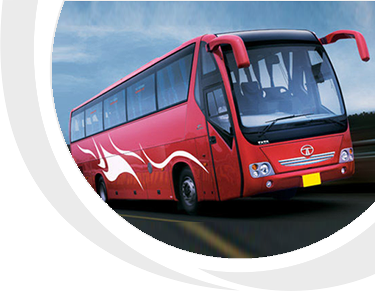 Book Dharnashree Travels Bus Tickets Online In Website - Bus (747x580), Png Download