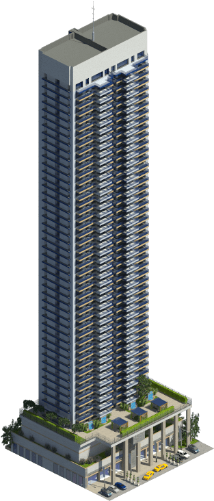 Citystate Is A 2018 City Building Game, A Political - Tower Block (400x768), Png Download