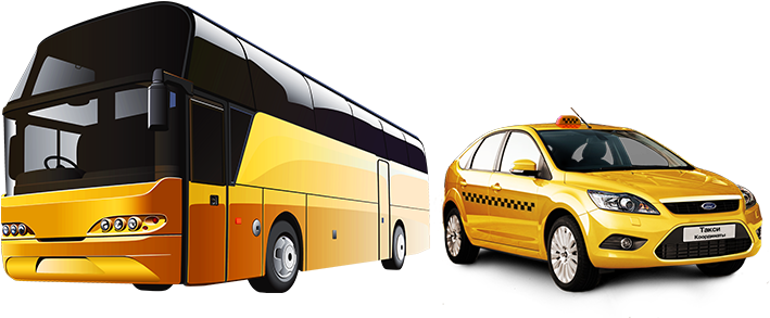 Lns Travels Amazing Experience - Ac Bus Clipart Png (768x446), Png Download