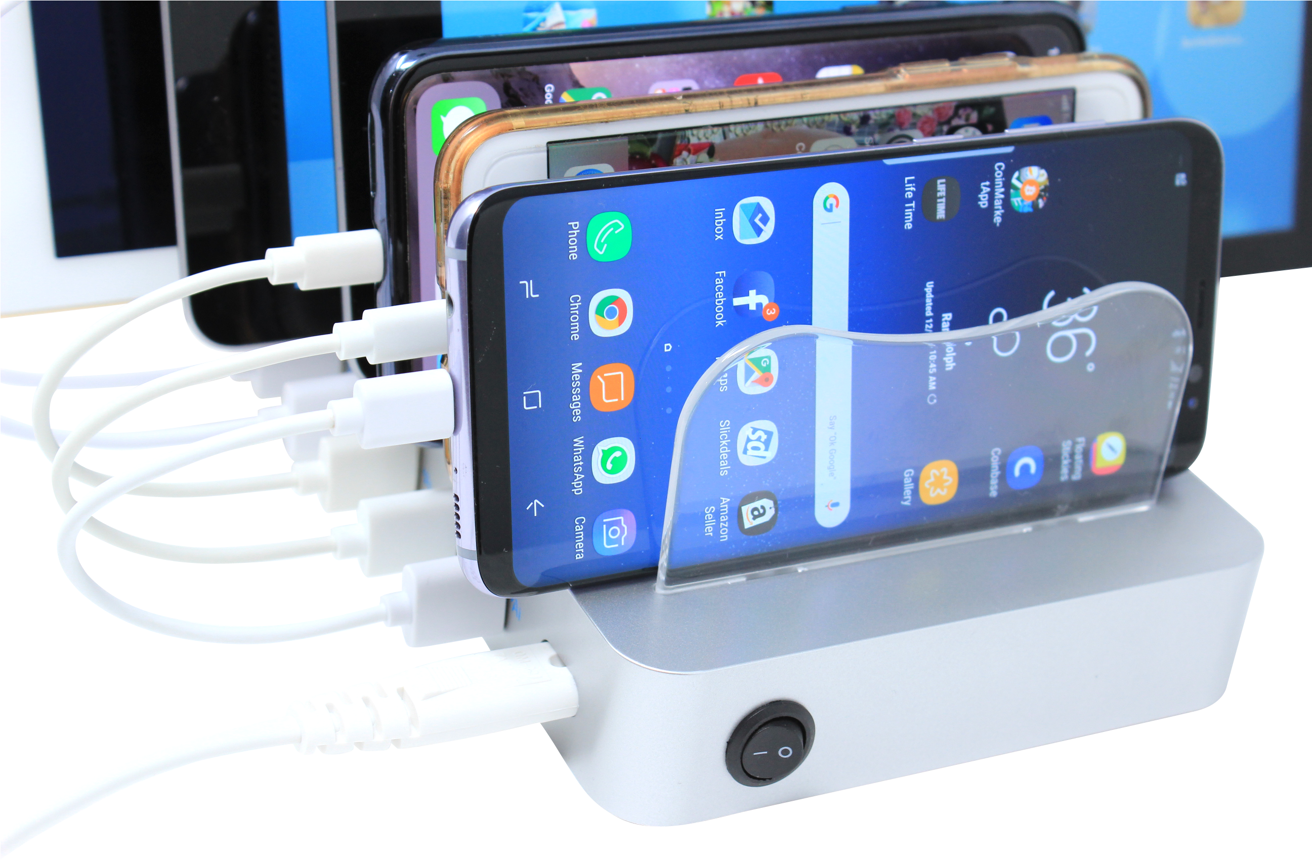 Hercules Tuff Charging Station - Smartphone (2592x1728), Png Download