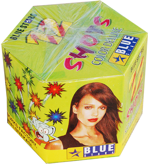 12 Shot Cracking Sivaksi Crackers Online - 12 Shots Crackers Price (600x600), Png Download