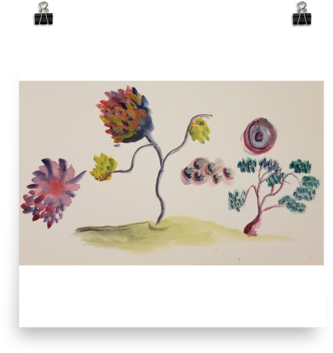 Dancing Trees (1000x1000), Png Download