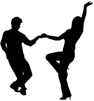 Free Icons Png - People Dancing Silhouette Png (371x400), Png Download