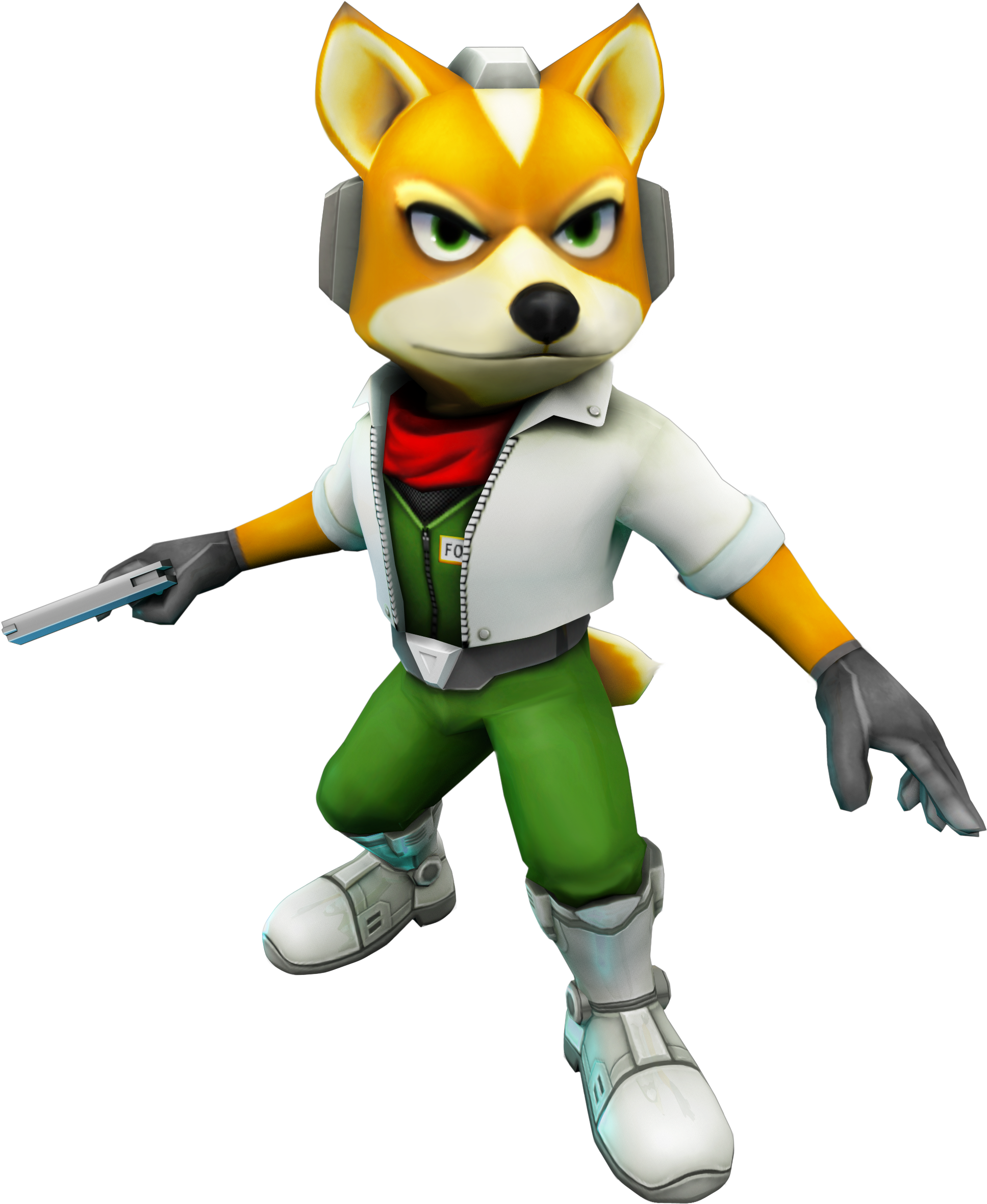 Star Fox - Fox Mccloud Star Fox 64 3d (631x717), Png Download