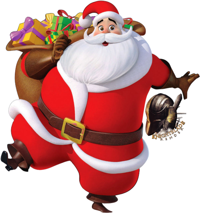 Santa Claus Dance Png Graphic Free - Gotta Catch Santa (dvd) (715x715), Png Download
