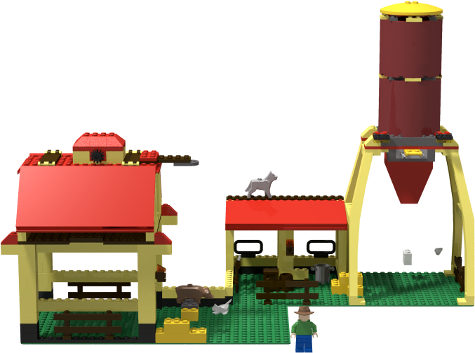 Venture Barn - Lego (800x600), Png Download
