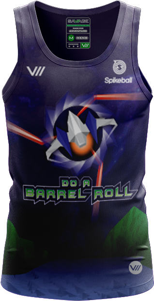 Star Fox Themed Jerseys For My Friend's Roundnet Team - Barrel Roll (800x800), Png Download