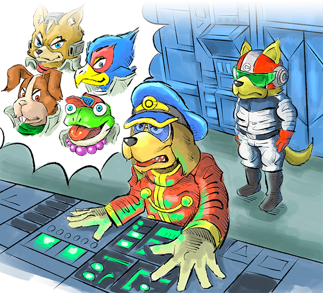 No Caption Provided - Star Fox 2 Art (640x580), Png Download