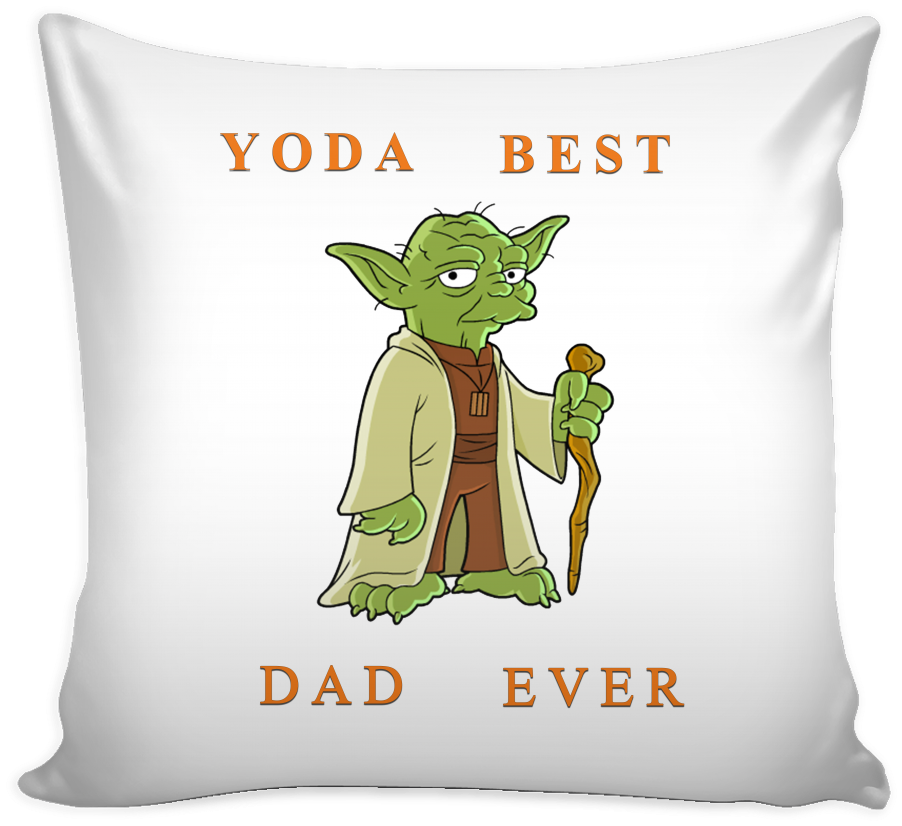 Download Starwars Pillow Cover Yoda Best Dad Ever Pitbull Yoga Full