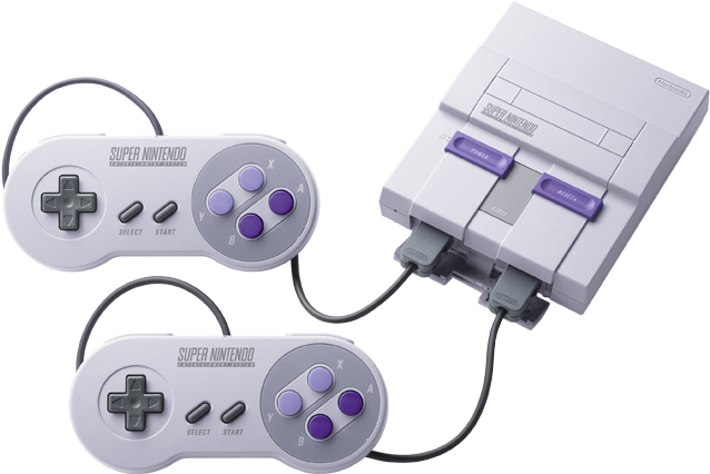 Play 20 Classic Super Nes Games Plus *gasp* The Never - Nintendo Super Nes Classic Edition (640x480), Png Download