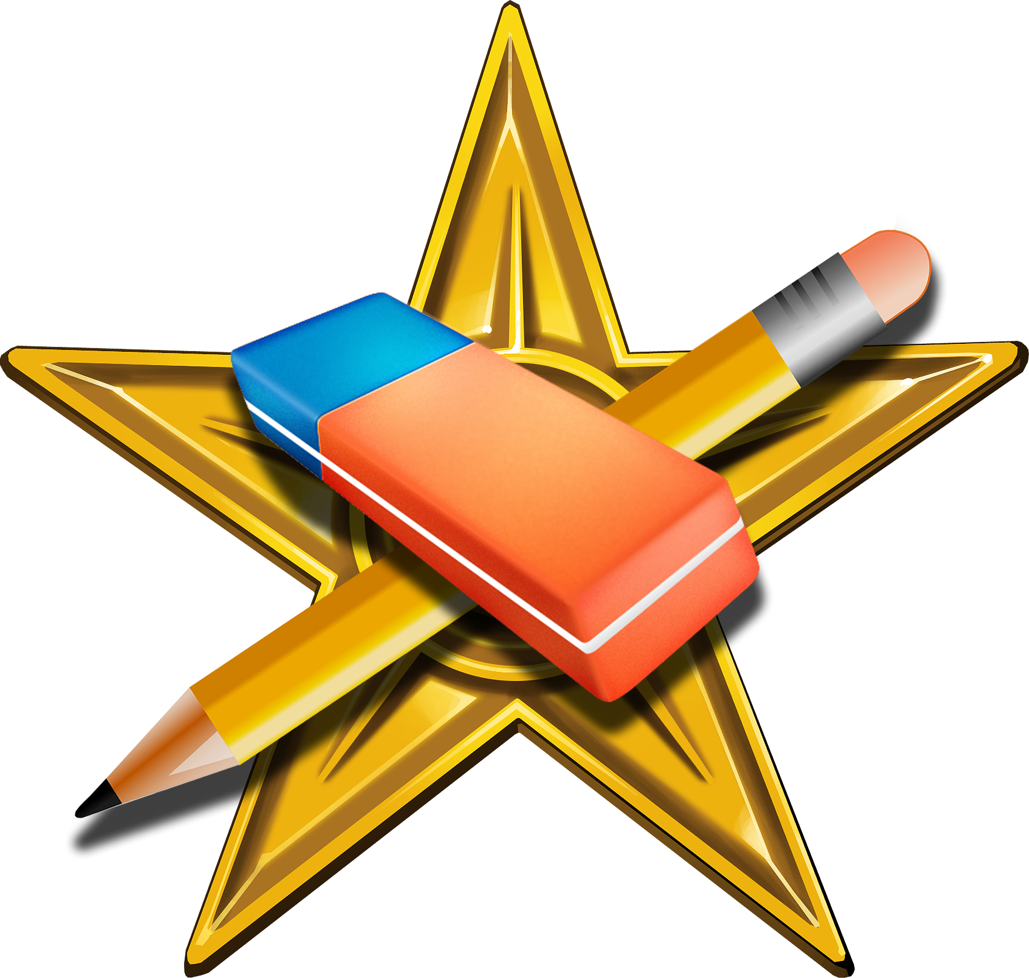 Copyedit Barnstar Hires - Royalty (2000x1900), Png Download