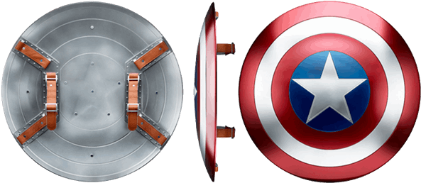 Marvel Legends Captain America Shield - Avengers Marvel Legends Captain America Shield (600x600), Png Download
