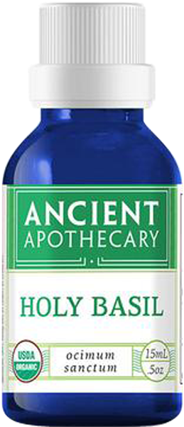 Ancient Apothecary Essential Oil Holy Basil Organic - Numa - Peppermint 100% Pure Essential Oil - 15 Ml (650x650), Png Download