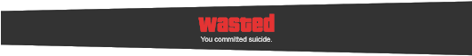 Photo - Gta Wasted Png (530x298), Png Download