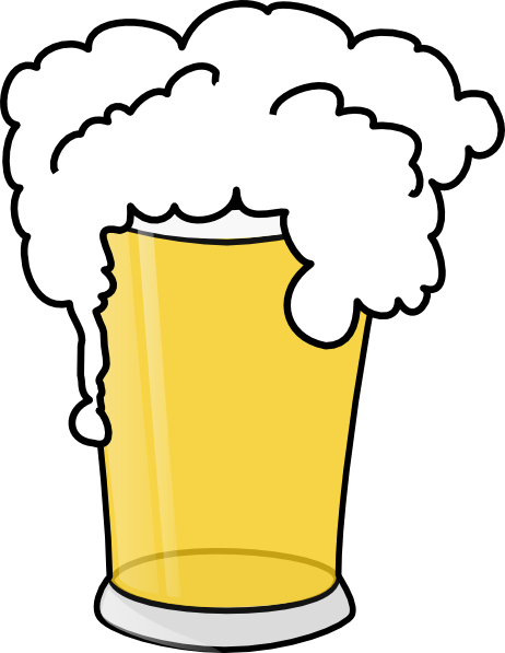 Beer Clip Art (462x597), Png Download
