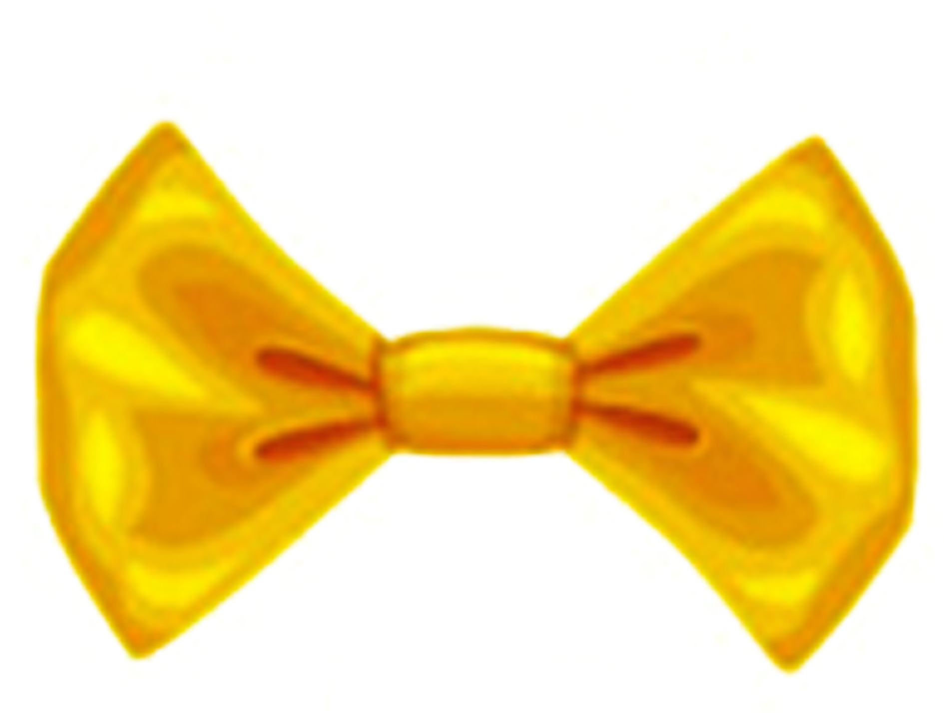 Bow Tie Butterfly Shoelace Knot - Moño De Corbata Dorado Png (2592x2520), Png Download